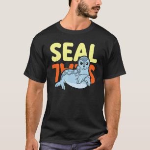 Seal Whisperer Underwater Animal Marine Biology Se T-Shirt