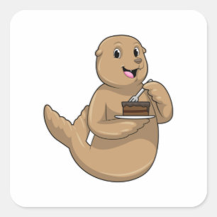 Seal with Cake