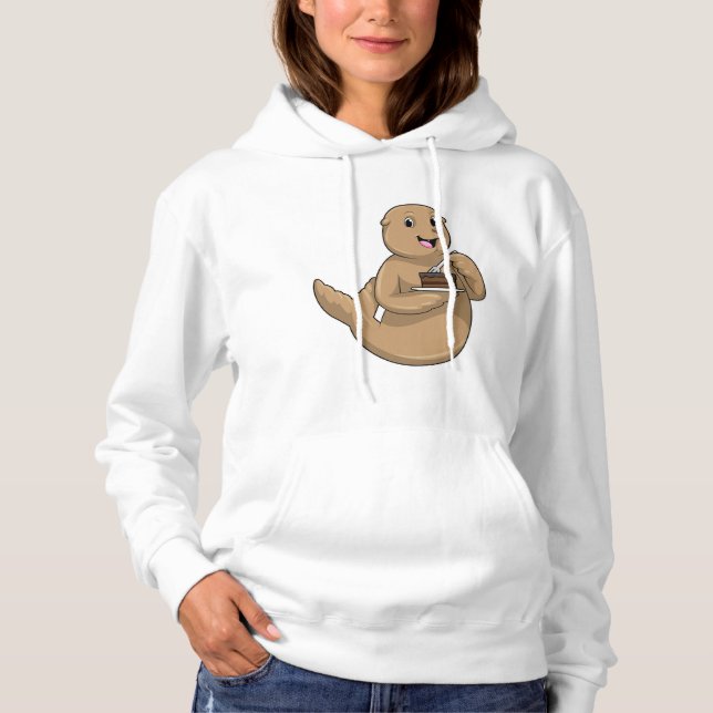 Seal with Cake Hoodie (Front)