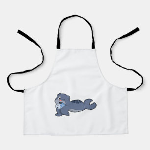 Seal with Fish (3).PNG Apron