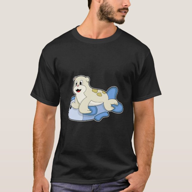 Seal with Fish T-Shirt (Front)