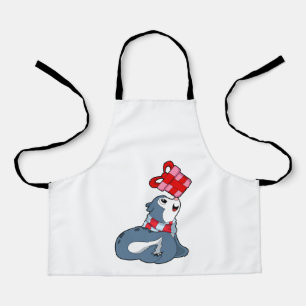 Seal with Gift Apron