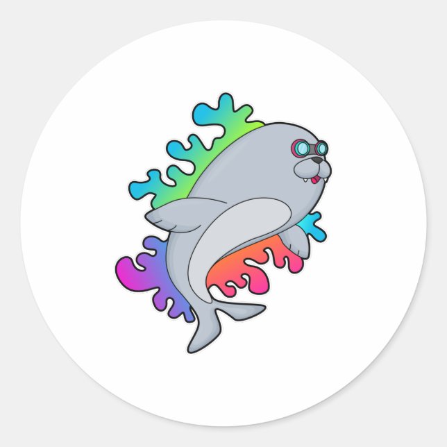 Seal with Glasses (Front)