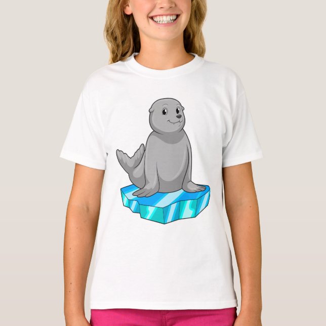 Seal with Ice floe T-Shirt (Front)