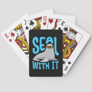 Seal With It Sea Animal Playing Cards