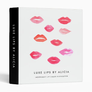 Sealed With a Kiss Beauty Business Binder
