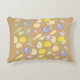Sealife Abstract Accent Pillow
