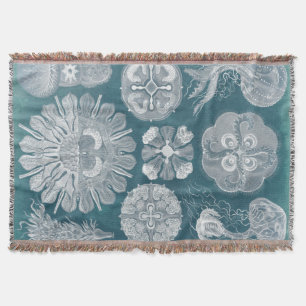 Sealife Blueprint IV Throw Blanket