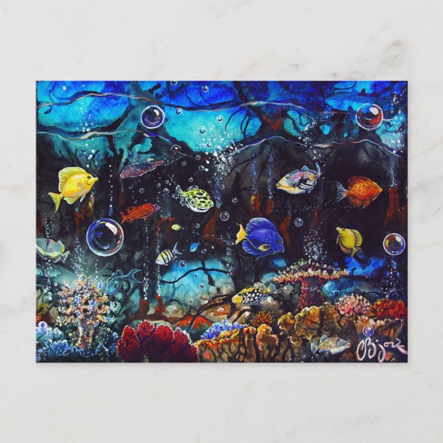 Sealife by CBjork, Welcome To The Heat Zone Card (Front)