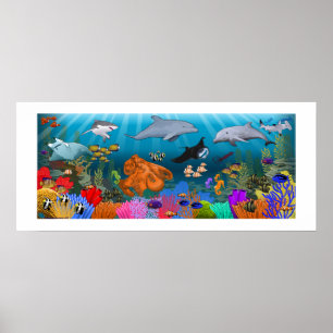 SeaLife Coral Reef poster