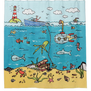 Sealife Under The Sea Nautical