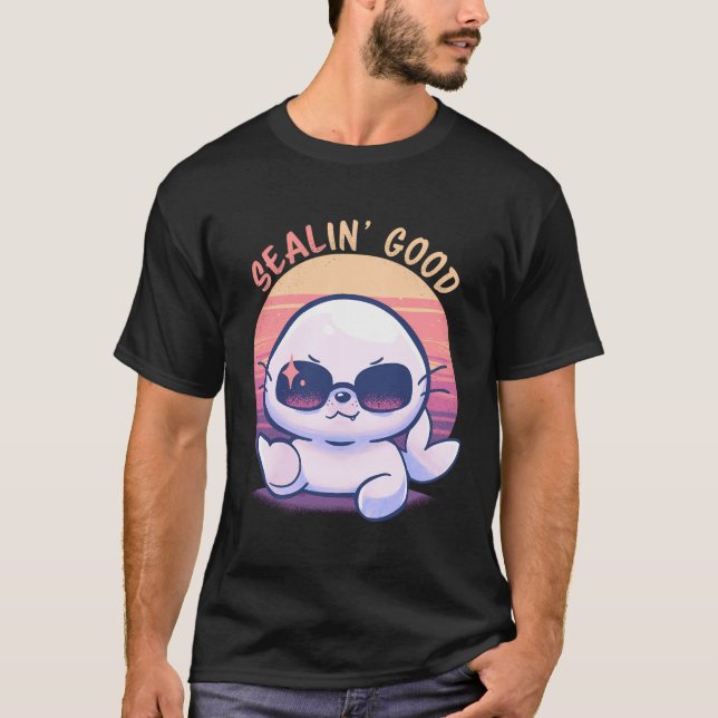 Sealin Good - Summer Seal T-Shirt (Front)