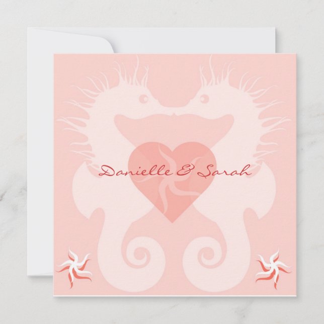 SeaLove Invitation (Front)