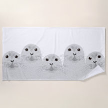 Seals Beach Towel
