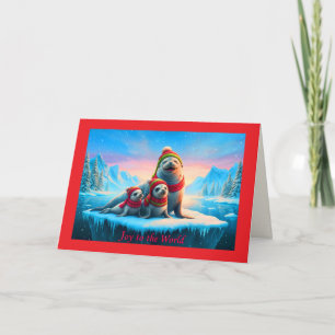 Seals Environmental Christmas Card