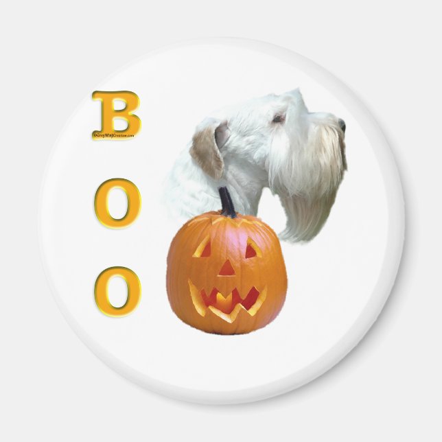Sealyham Terrier Boo Magnet (Front)