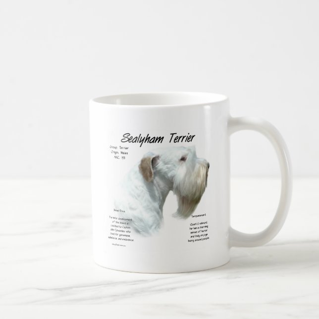 Sealyham Terrier History Coffee Mug (Right)