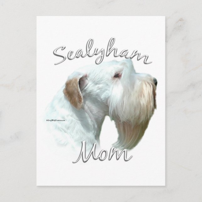Sealyham Terrier Mom 2 Postcard (Front)