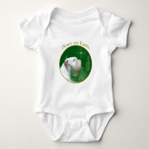 Sealyham Terrier Peace on Earth Baby Bodysuit