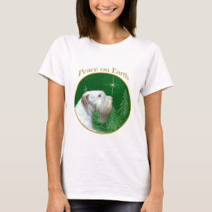 Sealyham Terrier Peace on Earth T-Shirt