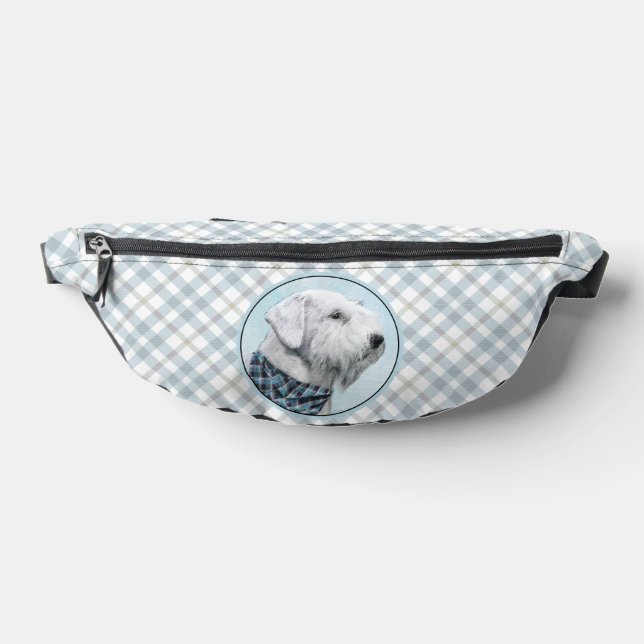 Sealyham Terrier Peinture Cute Original Chien Art (Poser)