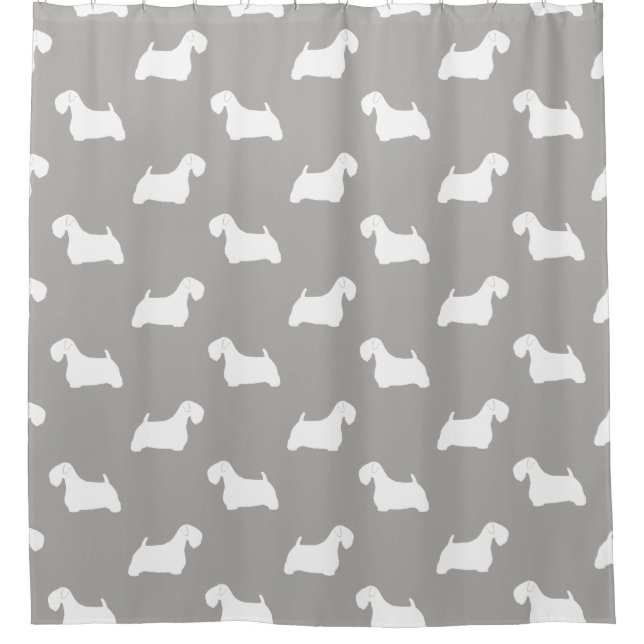 Sealyham Terrier Silhouettes Pattern (Front)