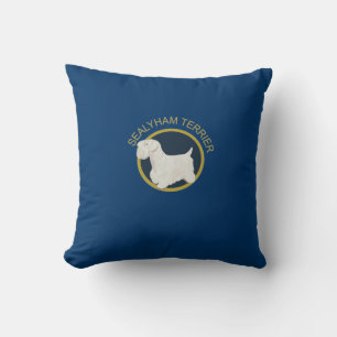 SEALYHAM TERRIER THROW PILLOW