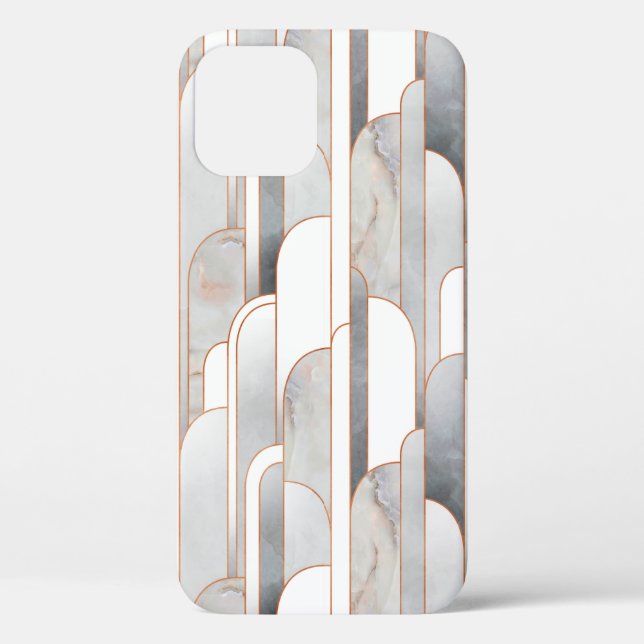 Seamless abstract art deco pattern with texture an Case-Mate iPhone case (Back)