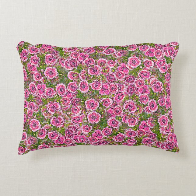 seamless abstract background. factory textile flow accent pillow (Front)