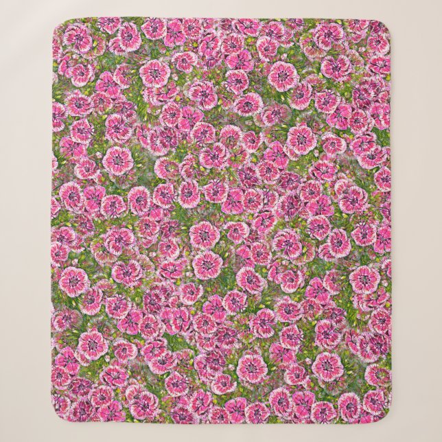 seamless abstract background. factory textile flow sherpa blanket (Front)
