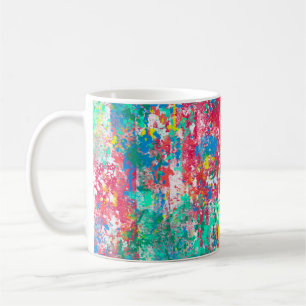 seamless abstract digital illustration fabric desi coffee mug