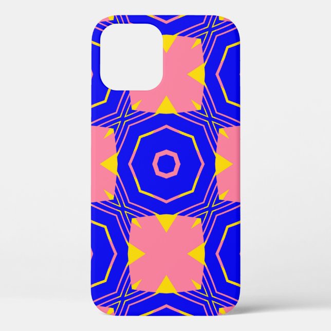 Seamless abstract geometric floral patternabstract Case-Mate iPhone case (Back)