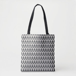 Seamless Abstract Geometric Modern Pattern Tote Bag