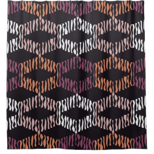 Seamless abstract geometric pattern. Strips. Mosai