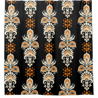 seamless abstract geometrical floral design