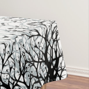 Seamless abstract mandala round circle kaleidoscop tablecloth