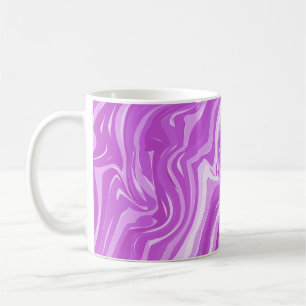 Seamless Abstract Marble Pink Pattern  Coffee Mug