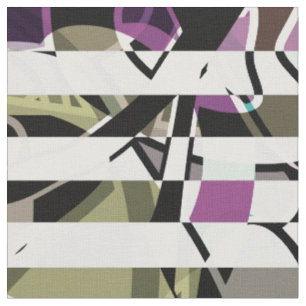 Seamless abstract modern striped pattern bright co fabric