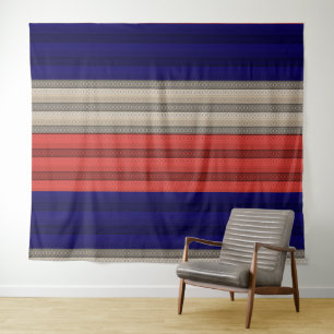 Seamless abstract ornamental decor retro vintage  tapestry