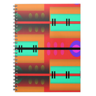 Seamless Abstract Pattern Notebook