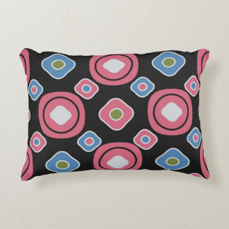 Seamless abstract pattern with the image of oval g accent pillow
