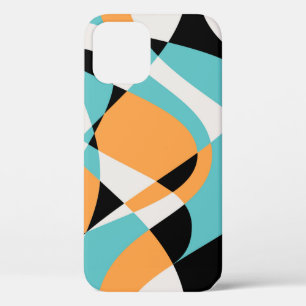 Seamless abstract waves pattern. Gorgeous seamless iPhone 12 Case