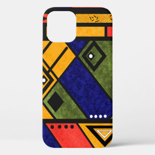 Seamless african ethno traditional texture pattern iPhone 12 case