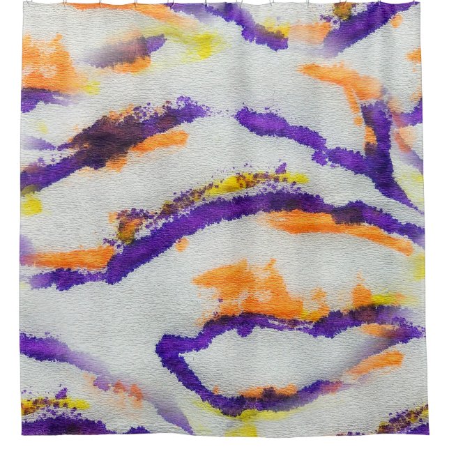 Seamless animal zebra. Dirty art pattern. Abstract (Front)