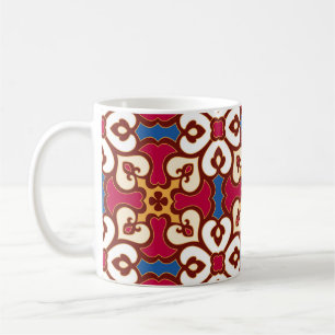 Seamless arabic pattern - based on ottoman traditi coffee mug