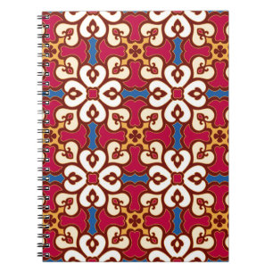 Seamless arabic pattern - based on ottoman traditi notebook