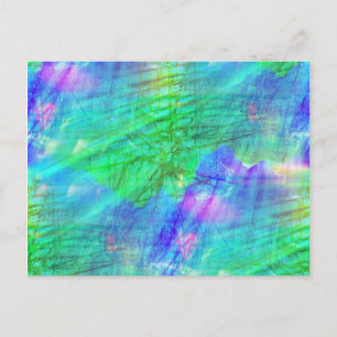 seamless art background watercolor blue, green postcard