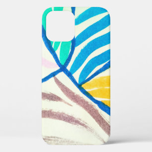 Seamless Art Deco Pattern. Vintage minimalistic ba iPhone 12 Case