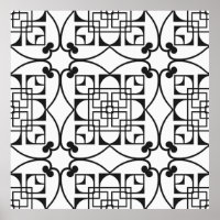 Seamless Art Deco Pattern. Vintage minimalistic ba