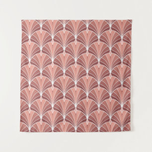 Seamless Art Deco Pattern. Vintage minimalistic ba Tapestry